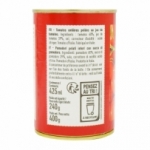 Tomates entières pelées au jus boîte 240g  BARQUETTE FILMEE X 24